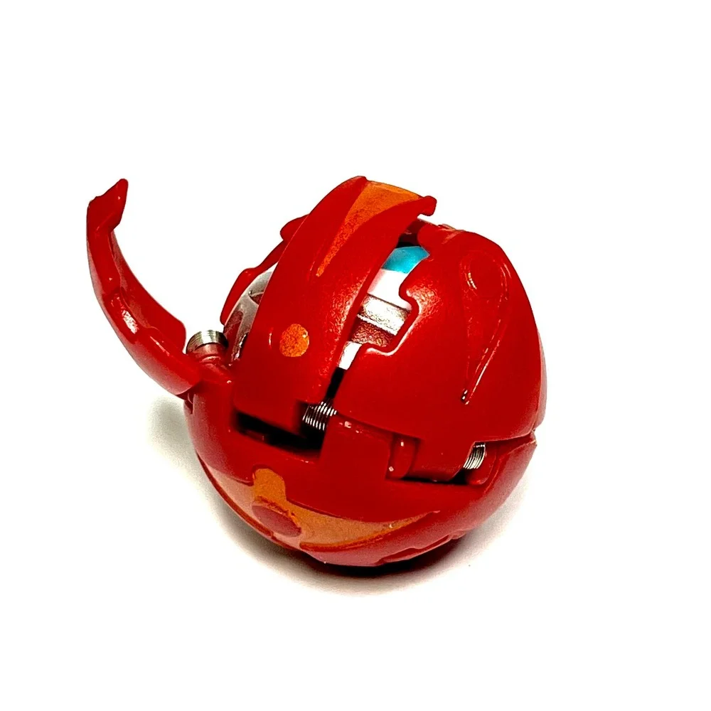 Bakugan Battle Brawlers B2 Red Pyrus Tentaclear 450G Eyeball Spin Master READ